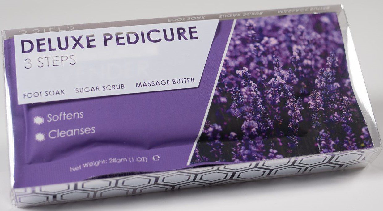 3-Step Pedicure Kit - Lavender