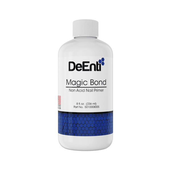8 oz Bottle DeEnti Magic Bond Non Acid Nail Primer for Preventing Nail Lifting