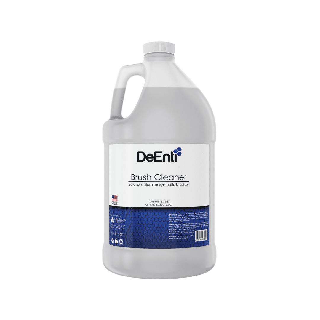 Gallon Size DeEnti Brush Cleaner for Bulk Professional Nail Brush Cleaning