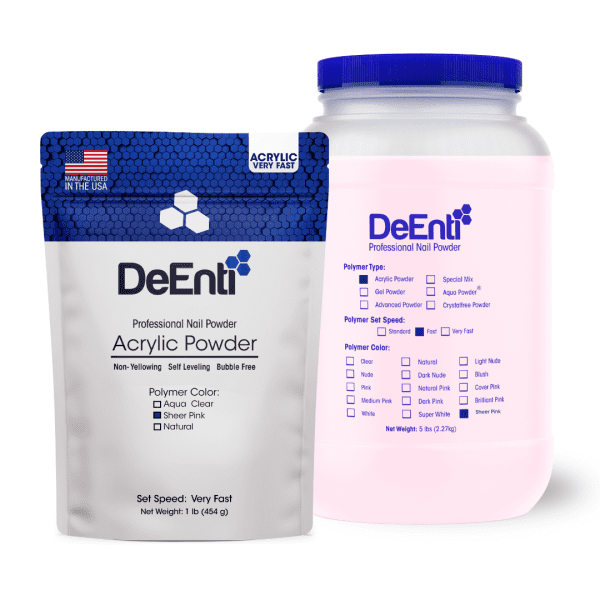 VERY FAST Sheer Pink (Formerly Pink) Acrylic Powder  - LBS