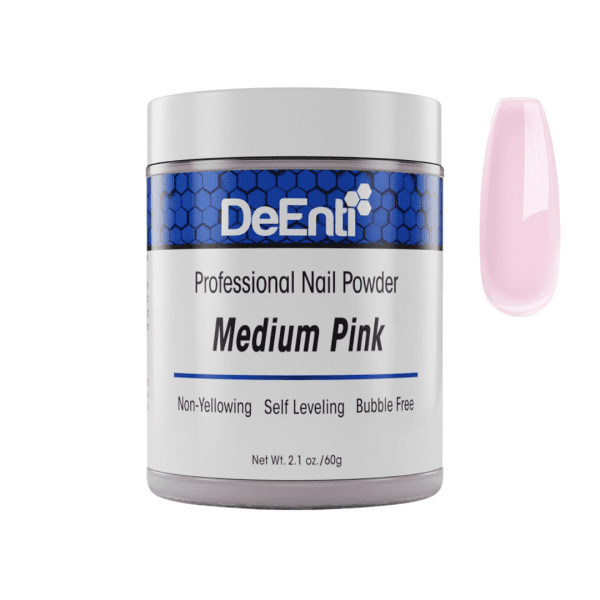 Medium Pink Acrylic Powder - 2.1 oz
