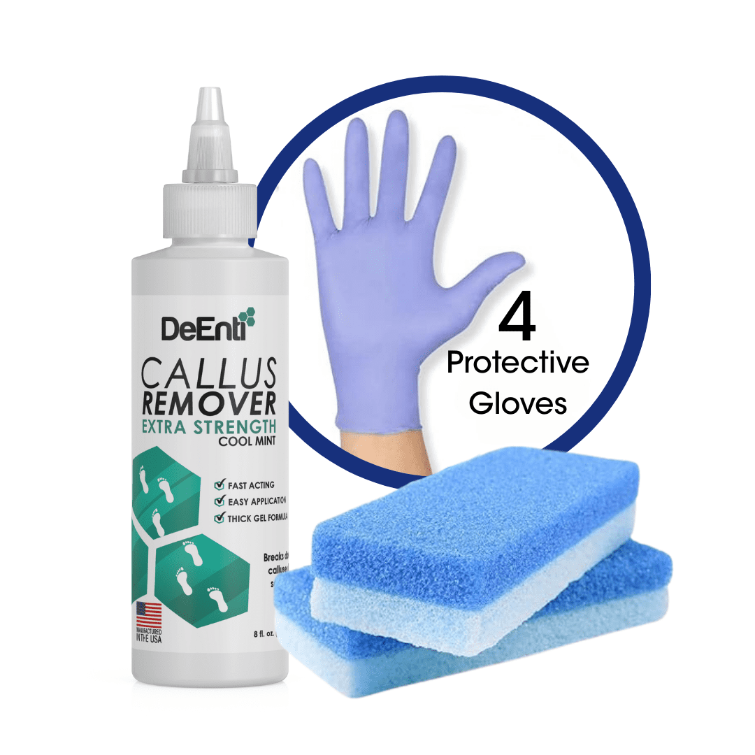 Cool Mint Callus Remover Gel - Pumice Kit