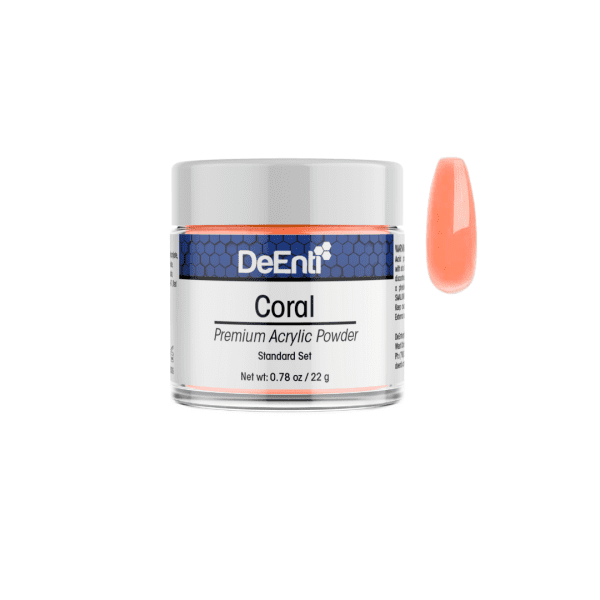 Coral Acrylic Powder - 0.78 oz