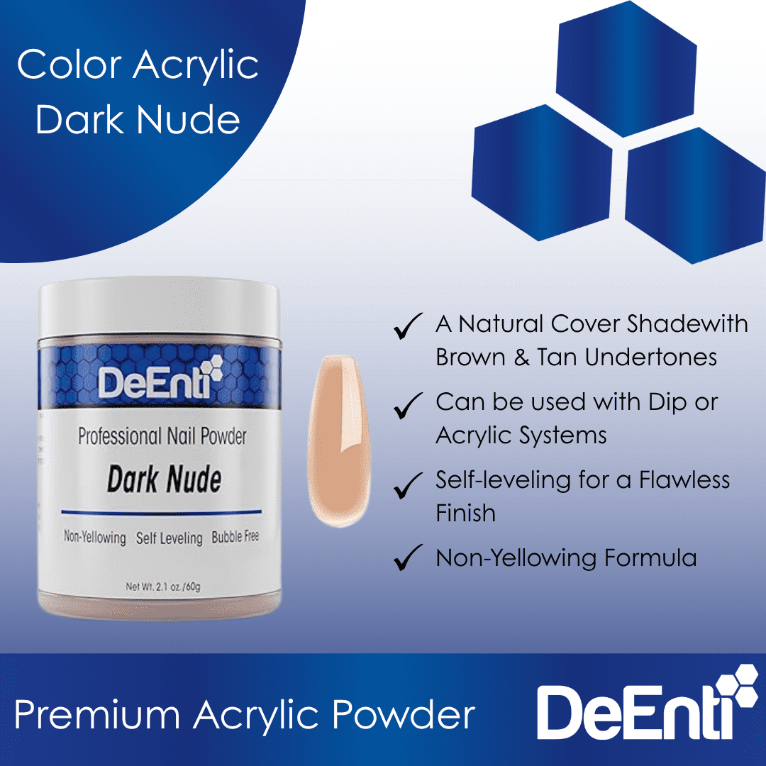 Dark Nude Acrylic Powder - 2.1 oz - Image 2