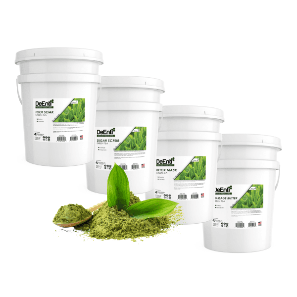 Green Tea Deluxe 4 Step Pedicure - 5 Gallon