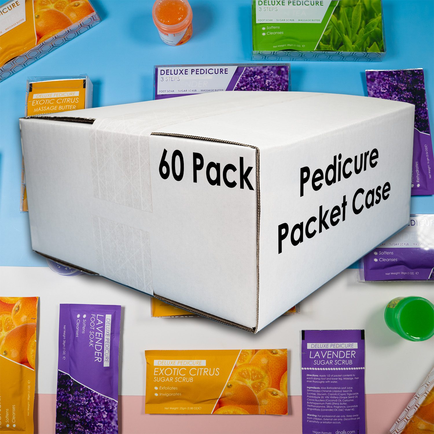 3-Step Pedicure Kit - Lavender (Case) - Image 3