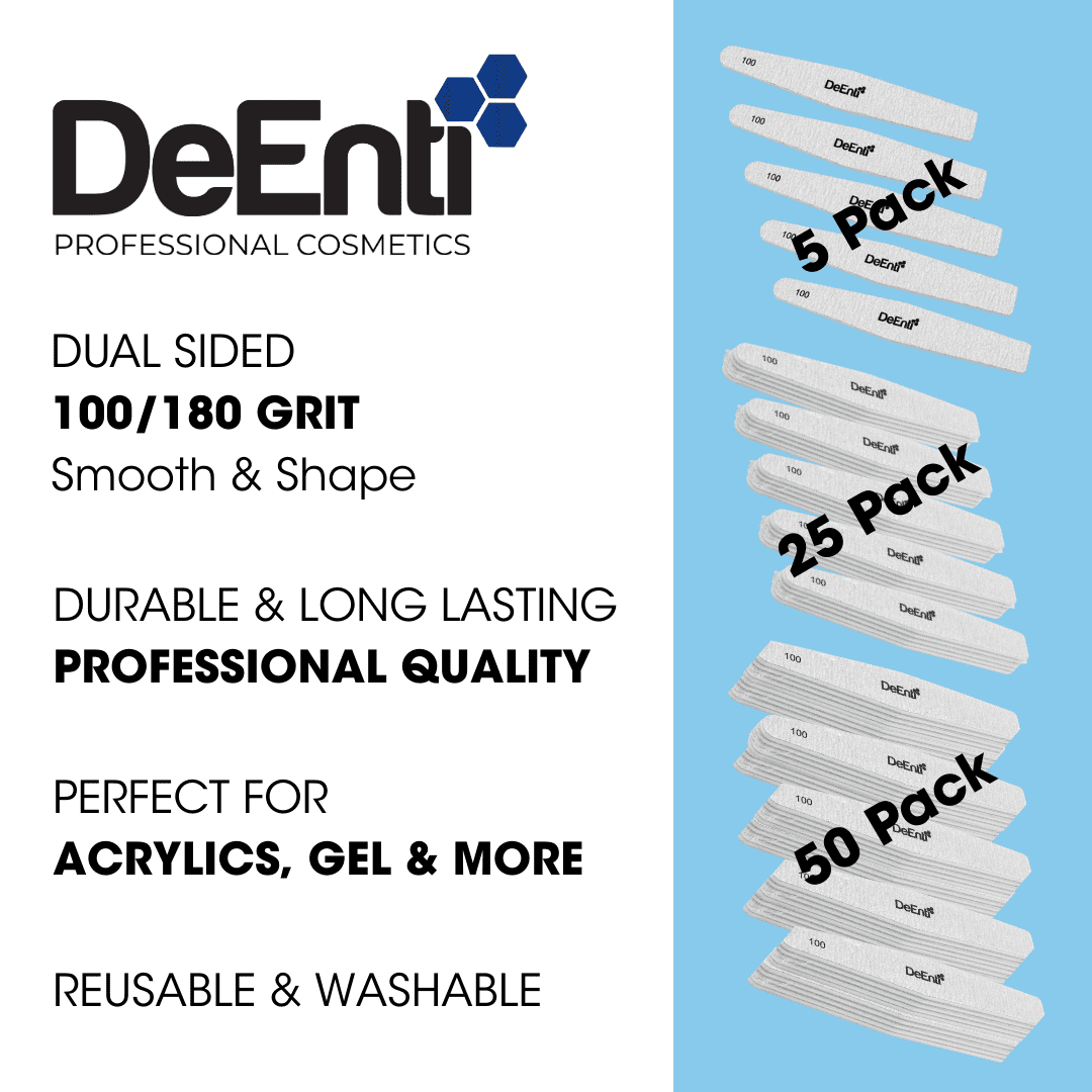 Premium Nail File - 100/180 Grit - 50 Pack - Image 3