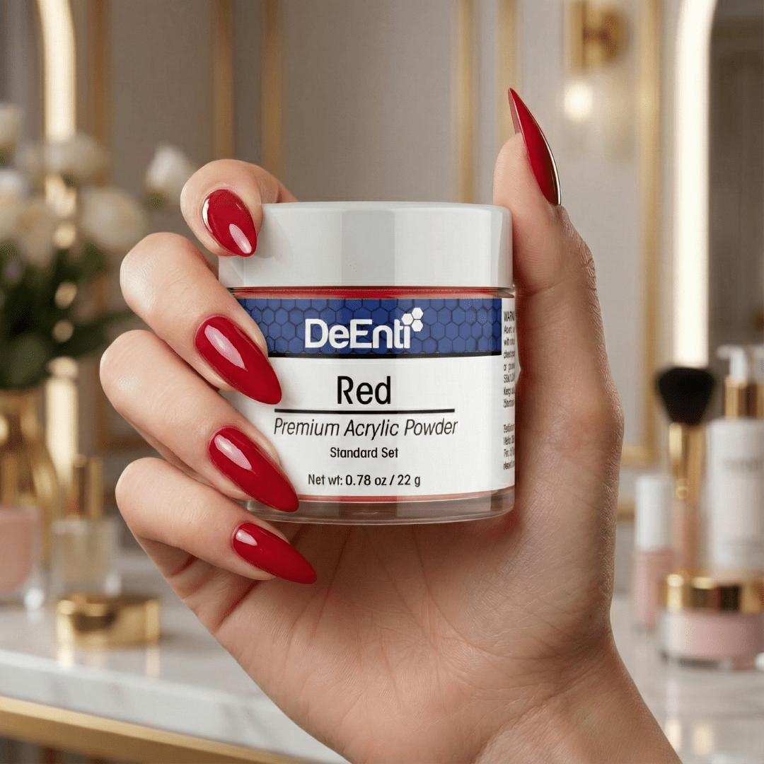 Red Acrylic Powder - 0.78 oz - Image 2
