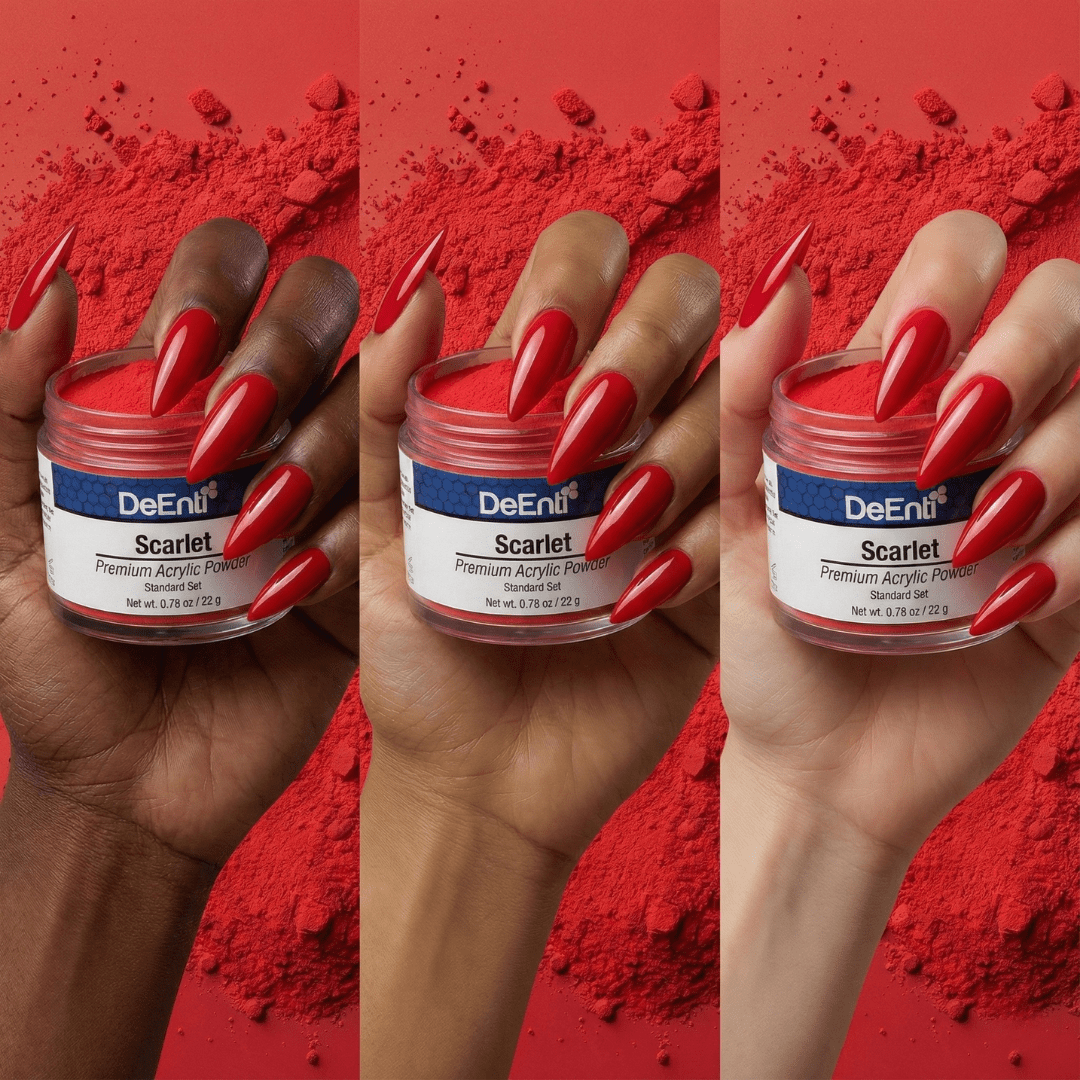 Scarlet Acrylic Powder - 0.78 oz - Image 3